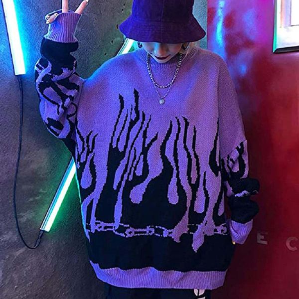 women sweater pullover knitted long sleeves bottoming sweater printed loose straight lively purple boys girls r2, White;black
women sweater pullover knitted long sleeves bottoming sweater printed loose straight lively purple boys girls r2, White;black