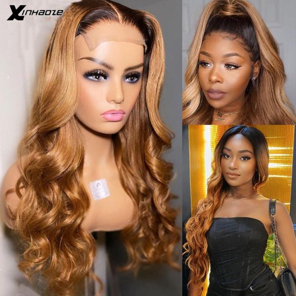 lace wigs ombre blonde front wig human hair body wave 13x4 4x4 closure brazilian remy for women, Black;brown
lace wigs ombre blonde front wig human hair body wave 13x4 4x4 closure brazilian remy for women, Black;brown