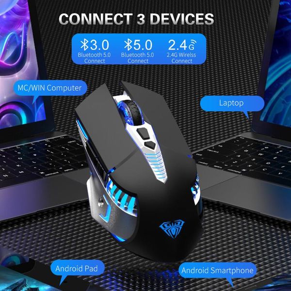 mice rechargeable gaming mouse sc200 with side buttons 3 modes (bt5.0, bt3.0 and 2.4g) ergonomic mause for pc laptop
mice rechargeable gaming mouse sc200 with side buttons 3 modes (bt5.0, bt3.0 and 2.4g) ergonomic mause for pc laptop