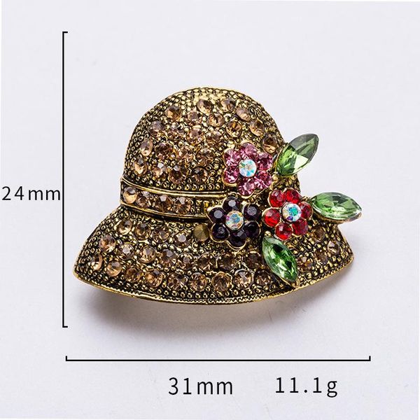 pins, brooches 2021 temperament retro alloy drop oil sent gem stone brooch straw hat leaf women fashion personality jewelry gift, Gray
pins, brooches 2021 temperament retro alloy drop oil sent gem stone brooch straw hat leaf women fashion personality jewelry gift, Gray