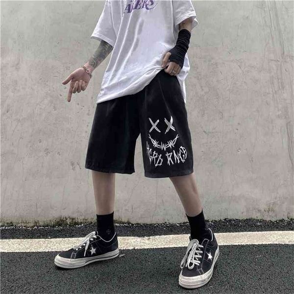 streetwear shorts summer women men harajuku xx smiley face printing oversized casual dark goth skateboard hip-hop female 210621, White;black
streetwear shorts summer women men harajuku xx smiley face printing oversized casual dark goth skateboard hip-hop female 210621, White;black