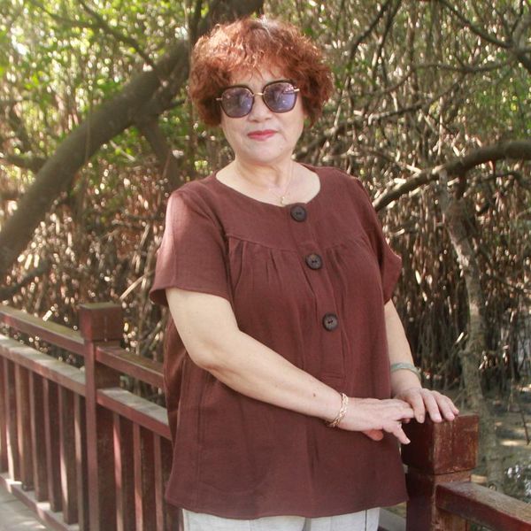 women's t-shirt middle aged woman tshirts elegant casual loose short sleeve summer plus size cotton linen t shirt for women fashion h3, White
women's t-shirt middle aged woman tshirts elegant casual loose short sleeve summer plus size cotton linen t shirt for women fashion h3, White