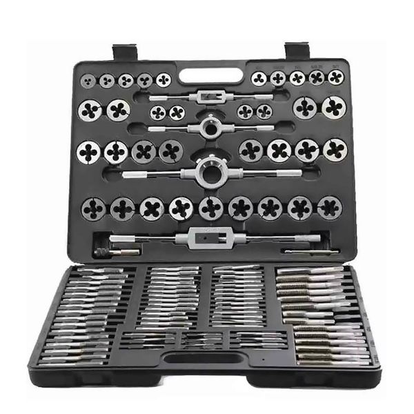 hand tools tap and die set 45/60/86/110pcs metric/imperial thread taps alloy steel for metalworking screw
hand tools tap and die set 45/60/86/110pcs metric/imperial thread taps alloy steel for metalworking screw