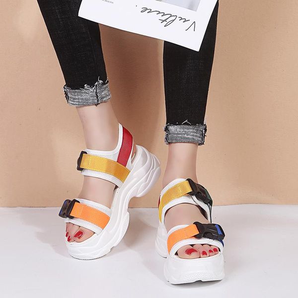 sandals 2021 fashion women platform ladies casual peep-toe wedges shoes woman sandalias mujer black white eu35-40
sandals 2021 fashion women platform ladies casual peep-toe wedges shoes woman sandalias mujer black white eu35-40