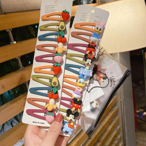 10/20pcs/set girls cute cartoon animals fruits hairpins children lovely hair clips barrettes headband kids hair accessories, Slivery;white
10/20pcs/set girls cute cartoon animals fruits hairpins children lovely hair clips barrettes headband kids hair accessories, Slivery;white