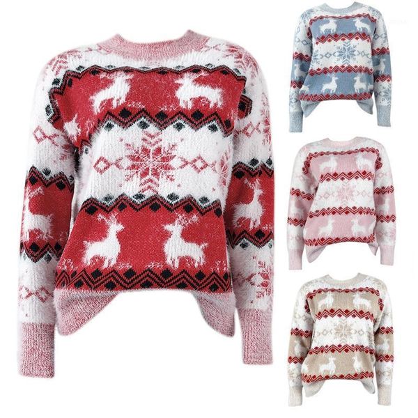 women's sweaters women ugla christmas knitted sweater reindeer snowflake holiday loose jumper top, White;black
women's sweaters women ugla christmas knitted sweater reindeer snowflake holiday loose jumper top, White;black