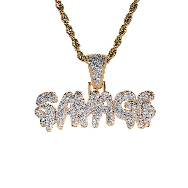 pendant necklaces bling cubic zirconia hip hop savage letter necklace men women jewelry,iced out cuban chain, Silver
pendant necklaces bling cubic zirconia hip hop savage letter necklace men women jewelry,iced out cuban chain, Silver