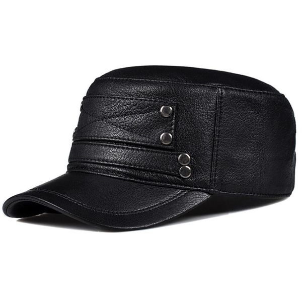 berets fashion 2021 man women real leather military hat cap winter warm baseball genuine sheep caps hats, Blue;gray
berets fashion 2021 man women real leather military hat cap winter warm baseball genuine sheep caps hats, Blue;gray