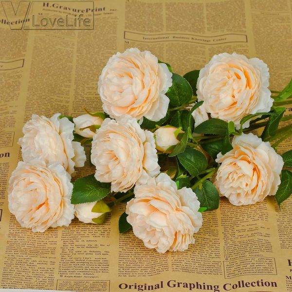 decorative flowers & wreaths 3 heads artificial rose peony flower branch with leaves silk peonies for indoor home table decor diy wedding de
decorative flowers & wreaths 3 heads artificial rose peony flower branch with leaves silk peonies for indoor home table decor diy wedding de