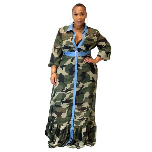 casual dresses autumn dress wome elegant long sleeve camouflage tshirt maxi robe chemise fall clothes 2021 longue femme, Black;gray
casual dresses autumn dress wome elegant long sleeve camouflage tshirt maxi robe chemise fall clothes 2021 longue femme, Black;gray