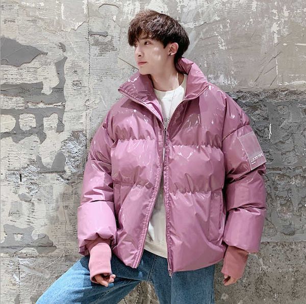 stand collar cotton padded bubble jacket for men winter thick warm coat jacke khaki purple green black silver blue coat
stand collar cotton padded bubble jacket for men winter thick warm coat jacke khaki purple green black silver blue coat