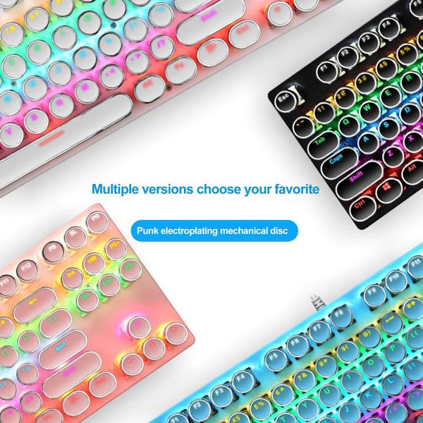 keyboards wired keyboard green axis colorful rgb light color 87 key usb punk gaming mechanical for deskcomputer
keyboards wired keyboard green axis colorful rgb light color 87 key usb punk gaming mechanical for deskcomputer
