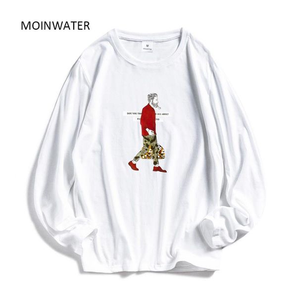 women's t-shirt moinwater 2021 women cartoon pattern long sleeve t shirts female cotton white tees& lady casual black shirt mlt2001
women's t-shirt moinwater 2021 women cartoon pattern long sleeve t shirts female cotton white tees& lady casual black shirt mlt2001