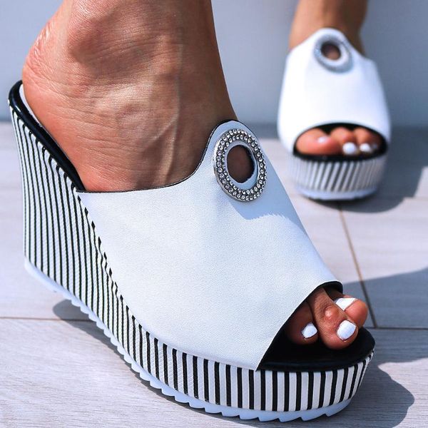 sandals lapolaka super high heel wedges with platform summer crystal bling women mules shoes fashion comfortable walking, Black
sandals lapolaka super high heel wedges with platform summer crystal bling women mules shoes fashion comfortable walking, Black