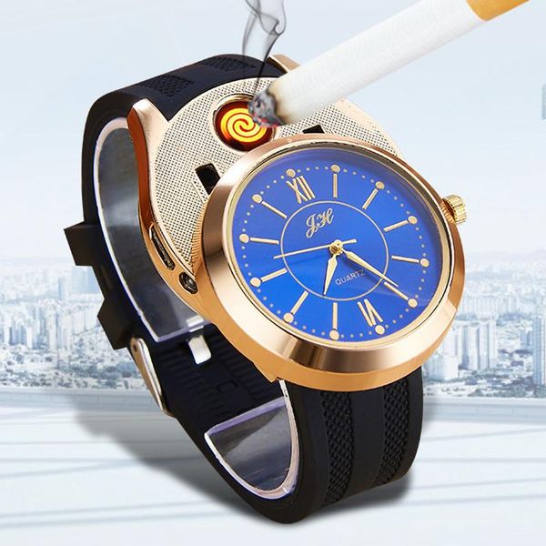 wristwatches 2021 men watches fashion windproof usb charging watch lighter date clock electronic cigarette reloj hombre gifts, Slivery;brown
wristwatches 2021 men watches fashion windproof usb charging watch lighter date clock electronic cigarette reloj hombre gifts, Slivery;brown