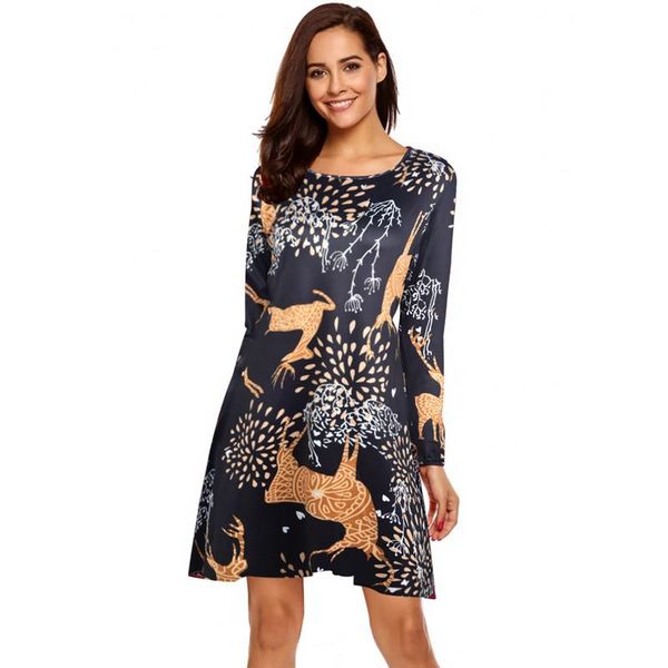plus size 2021 autumn christmas deer print dress women casual long sleeve cute snowman dresses loose black mini 5xl, Black;gray
plus size 2021 autumn christmas deer print dress women casual long sleeve cute snowman dresses loose black mini 5xl, Black;gray