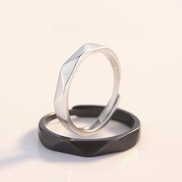 wedding rings 1 pc fashion simple black white couple open for women men copper ring jewelry party accessories, Slivery;golden
wedding rings 1 pc fashion simple black white couple open for women men copper ring jewelry party accessories, Slivery;golden