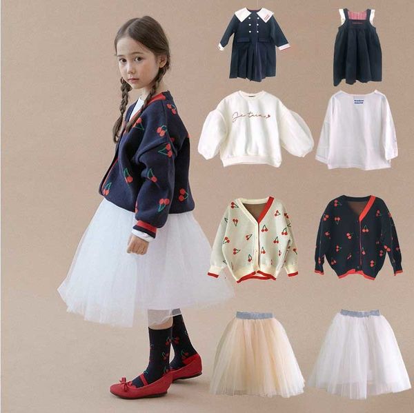 2021 new winter roanjane cherry knitted girls sweaters pleated tutu skirts handmade baby pullover cardigan toddler boys kids clothes ovk7, White
2021 new winter roanjane cherry knitted girls sweaters pleated tutu skirts handmade baby pullover cardigan toddler boys kids clothes ovk7, White