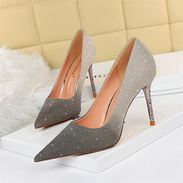 dress shoes heels women party sequins stiletto pumps pointed 9.5cm thin mixed colors ladies wedding shoe, Black
dress shoes heels women party sequins stiletto pumps pointed 9.5cm thin mixed colors ladies wedding shoe, Black