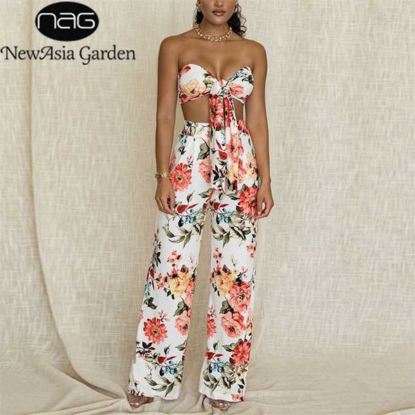 asia floral crop long pant two piece set women summer off shoulder knotted wide leg pants party 2 sets 211105, White
asia floral crop long pant two piece set women summer off shoulder knotted wide leg pants party 2 sets 211105, White