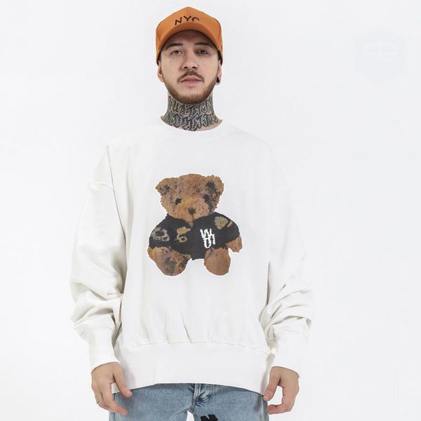 men's hoodies & sweatshirts autumn winter tide brand reflective cowboy bear does old feeling design round collar hoodie men and women, Black
men's hoodies & sweatshirts autumn winter tide brand reflective cowboy bear does old feeling design round collar hoodie men and women, Black