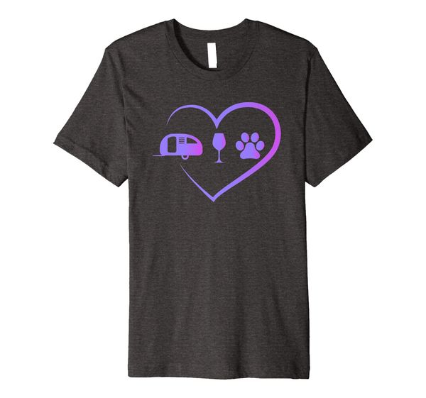 camping trailer wine drinking dog love heart hobby gift premium t-shirt, White;black
camping trailer wine drinking dog love heart hobby gift premium t-shirt, White;black