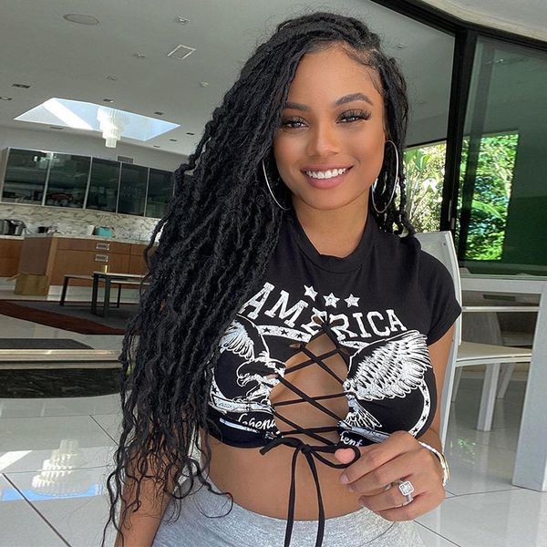 2021 short sleeve letter print bandage hollow out tshirt crop autumn winter women fashion streetwear outfits, White
2021 short sleeve letter print bandage hollow out tshirt crop autumn winter women fashion streetwear outfits, White