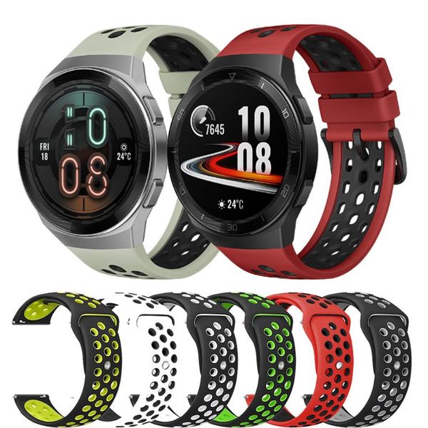 watch bands watch-band for huawei gt 2e 22mm official original porous two-color soft silicone strap accessories, Black;brown
watch bands watch-band for huawei gt 2e 22mm official original porous two-color soft silicone strap accessories, Black;brown