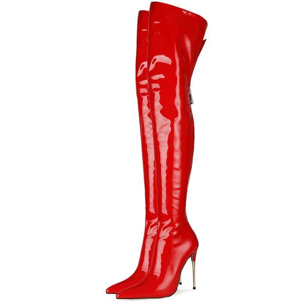 boots super thin high heels winter over the knee beauty pointed toe daily life outdoor 12 cm heel shoes, Black
boots super thin high heels winter over the knee beauty pointed toe daily life outdoor 12 cm heel shoes, Black