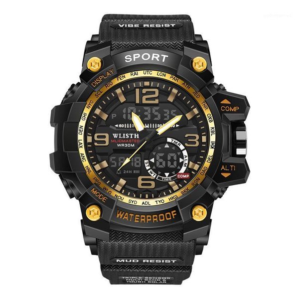 wristwatches men's electronic watch student fashion sports multifunctional led luminous waterproof pointer number women, Slivery;brown
wristwatches men's electronic watch student fashion sports multifunctional led luminous waterproof pointer number women, Slivery;brown
