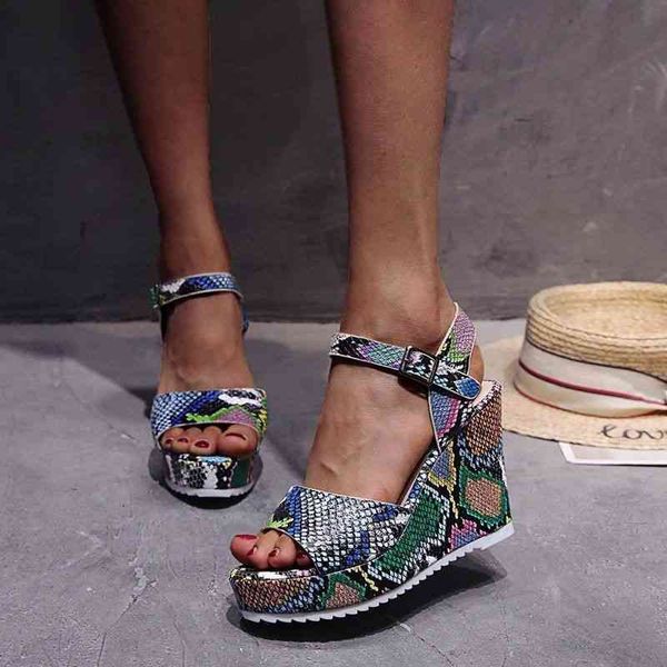 sandals women's sandals, fashion shoes, wedge heel platform snake print byyc, Black
sandals women's sandals, fashion shoes, wedge heel platform snake print byyc, Black