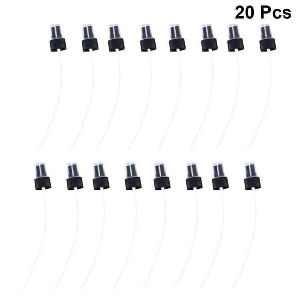 storage bottles & jars 20pcs 24mm spray reusable bottle heads press replacing mist sprayer for