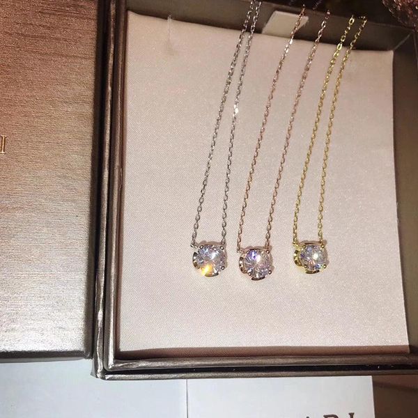chains bvl original 1:1 logo shining four prong crown necklace luxury jewelry classic trend brand gift couple woman s925, Silver
chains bvl original 1:1 logo shining four prong crown necklace luxury jewelry classic trend brand gift couple woman s925, Silver