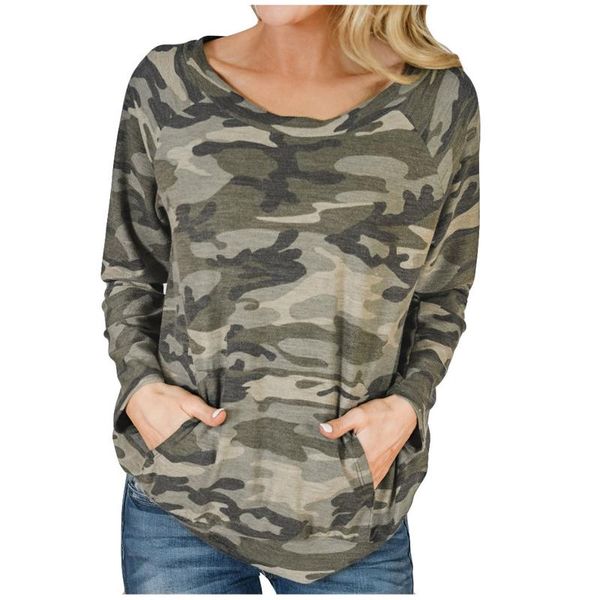 women's hoodies & sweatshirts crewneck women camouflage print hatless long sleeve loose casual pullover fall 2021 clothing sudadera a2, Black
women's hoodies & sweatshirts crewneck women camouflage print hatless long sleeve loose casual pullover fall 2021 clothing sudadera a2, Black