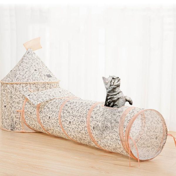 cat toys play tunnel with ball foldable cube kitten indoor outdoor tent house funny pet toy tubes
cat toys play tunnel with ball foldable cube kitten indoor outdoor tent house funny pet toy tubes