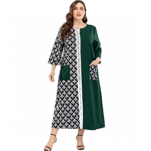 office lady maxi feminine neck wrist sleeve pocket long 2021 fall fashion new print cut robe dress efax, Black;gray
office lady maxi feminine neck wrist sleeve pocket long 2021 fall fashion new print cut robe dress efax, Black;gray