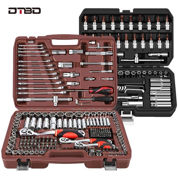 hand tools dtbd socket set universal car repair tool ratchet torque wrench combination bit a of keys multifunction diy
hand tools dtbd socket set universal car repair tool ratchet torque wrench combination bit a of keys multifunction diy