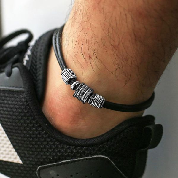 anklets mens anklet handmade cool simple stainless steel bead woven length adjustable rope foot jewelry bracelet for women men lda53, Red;blue
anklets mens anklet handmade cool simple stainless steel bead woven length adjustable rope foot jewelry bracelet for women men lda53, Red;blue