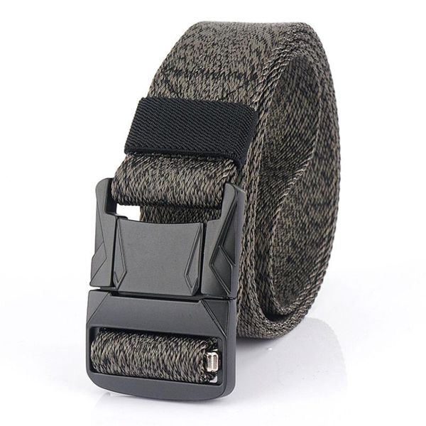 fashion men belt for jeans training nylon tactical belt metal pluggable buckle outdoor sports accessories, Black;gray
fashion men belt for jeans training nylon tactical belt metal pluggable buckle outdoor sports accessories, Black;gray