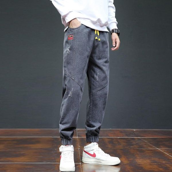 men's jeans denim autumn and winter 2021 loose beam foot tooling harlan casual long harem pants, Blue
men's jeans denim autumn and winter 2021 loose beam foot tooling harlan casual long harem pants, Blue