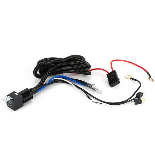 emergency lights 12v car horn modified wiring harness snail electric universal with 40a relay 
emergency lights 12v car horn modified wiring harness snail electric universal with 40a relay