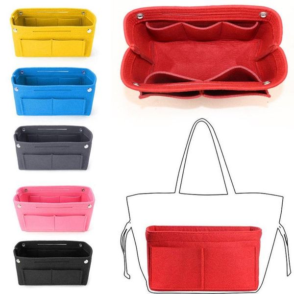 1pcs cosmetic organizer purse insert bag storage bags felt purse organizer handbag multi-pocket multifunction
1pcs cosmetic organizer purse insert bag storage bags felt purse organizer handbag multi-pocket multifunction