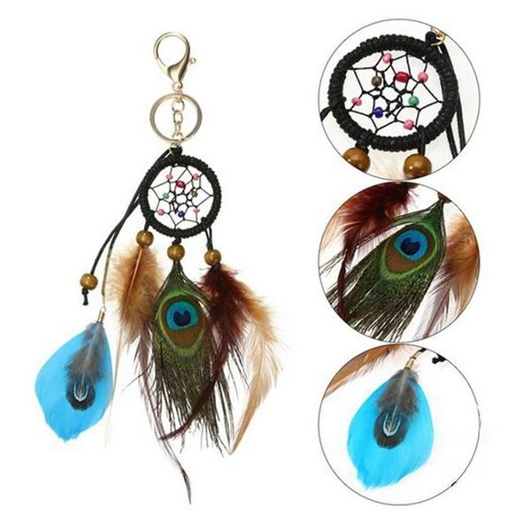 keychains ethnic feather dreamcatcher keychain ring for women bags car fashion key chains jewelry accessories purse charms plush chain, Silver
keychains ethnic feather dreamcatcher keychain ring for women bags car fashion key chains jewelry accessories purse charms plush chain, Silver