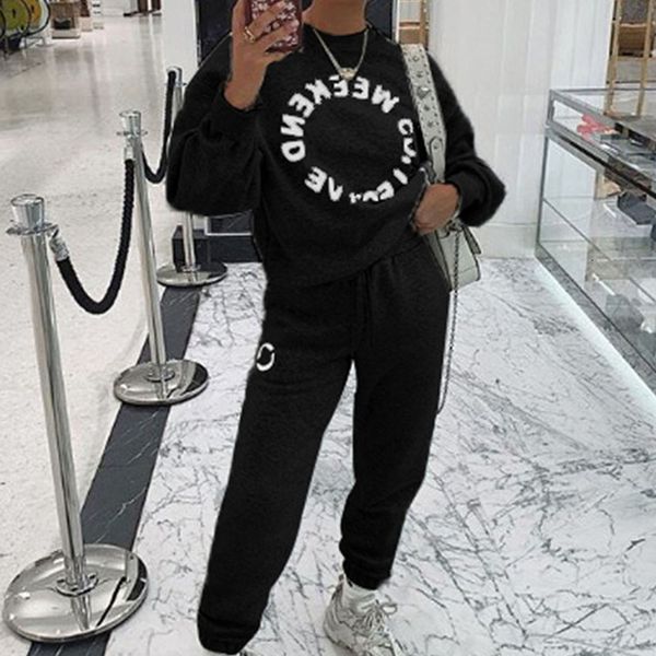 training women's outfits suit women sweating pack mode letter print sweater + long broek 2 delicate set streetwear # f30cake, Gray
training women's outfits suit women sweating pack mode letter print sweater + long broek 2 delicate set streetwear # f30cake, Gray