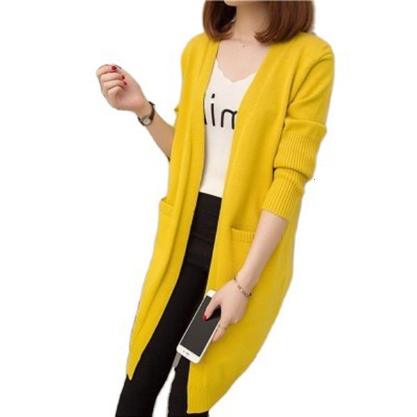 2021 new women's autumn spring long sweaters korean style solid female cardigans open stitch with pockets casual knitted outwear 6o5t, White;black
2021 new women's autumn spring long sweaters korean style solid female cardigans open stitch with pockets casual knitted outwear 6o5t, White;black