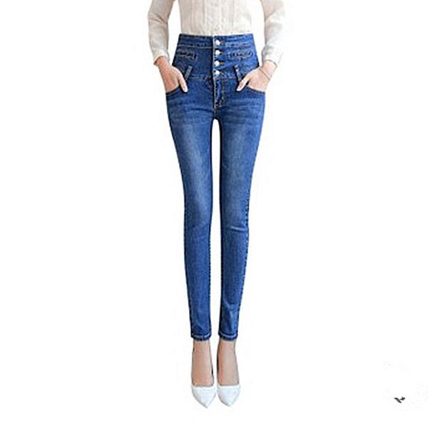 women's jeans arrival high waist for women plus size button design skinny woman winter warm pants 2021, Blue
women's jeans arrival high waist for women plus size button design skinny woman winter warm pants 2021, Blue
