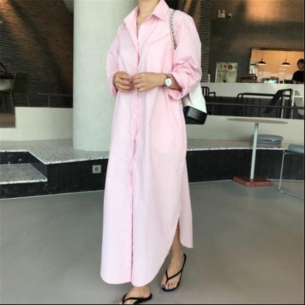 2021 new fashion loose turn down collar shirt type dress casual autumn full sleeve long section women clothes bc1002, Black;gray
2021 new fashion loose turn down collar shirt type dress casual autumn full sleeve long section women clothes bc1002, Black;gray