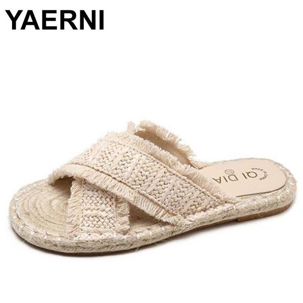slippers yaerni casual summer women female non-slip tassel linen flip flops beach shoes sandals slipper zapatos de muje, Black
slippers yaerni casual summer women female non-slip tassel linen flip flops beach shoes sandals slipper zapatos de muje, Black