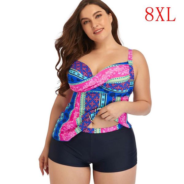 2021 new large size 8xl women swimwear push up nylon tankini vintage swimsuit with boyshorts adjustable shoulder st
2021 new large size 8xl women swimwear push up nylon tankini vintage swimsuit with boyshorts adjustable shoulder st