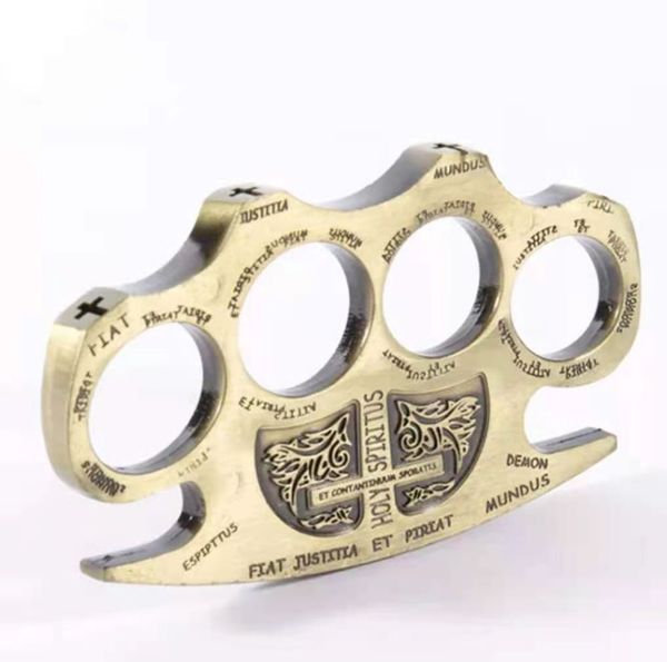 high hardness hell detective constantine brass knuckle outdoor edc tools knuckles duster buckle break window self-defense tool1312377
high hardness hell detective constantine brass knuckle outdoor edc tools knuckles duster buckle break window self-defense tool1312377